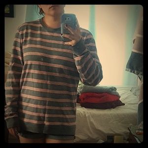 Striped sweatshirt